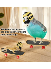 1pc Adjustable Pet Turtle Leash, Lizard Leash, Turtle Leash Paired With Scooter For Quick Riding, Finger Scooter, Turtle Scooter, Parrot Scooter, Lizard Scooter, Small Pet Scooter Toy