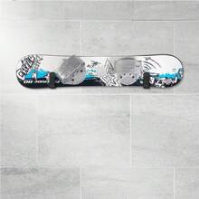 Horizontal Snowboard Wall Mount Clips Snowboard Wall Rack Snowboard Mount Storage Snowboard Display Wall Mount For Room, Garage - Multicolor - View 3