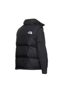 女款 1996 復古 Nuptse 背心輕盈黑色戶外羽絨背心 NF0A3XEPLE41 - 黑色 - 查看 3