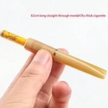 1 pezzo Boccaglio riutilizzabile e lavabile per sigarette, boccaglio in legno, accessorio per capelli, accessorio per fumatori