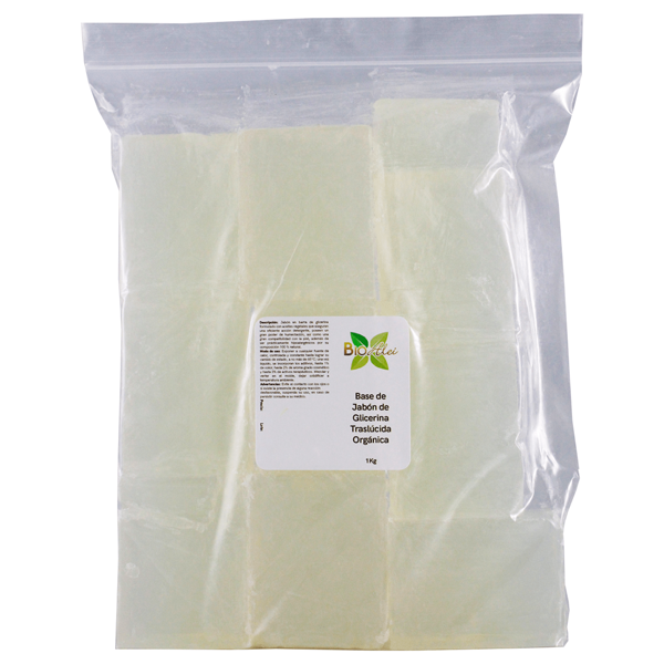 Base De Jabón De Glicerina Orgánica 1kg Para hacer Jabones