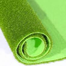 15 厘米 X 15 厘米人造苔藓草坪人造苔藓地衣多肉植物微观世界 DIY 植绒草垫苔藓装饰材料最佳礼物 - 綠色 - 查看 12