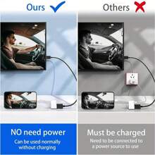 1080P HDMI Adapter Converter, Plug & Play HD TV Display Connector Compatible With IPhone/IPad, Sync Screen Mirroring For HDTV/Projector/Monitor (No Power Supply Needed)