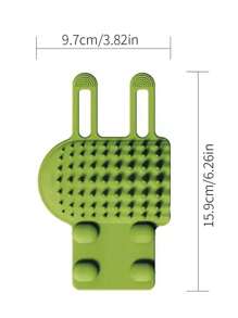 1pc Pet Supplies Cat Self Grooming Brush, Scratch Mite Remover Brush Puppy Keep Puppy Keep Cat Toys Cat Scratching Post - Multicolor - View 4