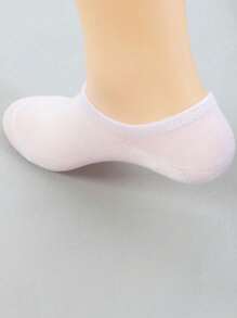 10/20 Pairs Multicolor Women's Boat Socks, Summer Thin Breathable Low-Cut Non-Slip No-Slip Heel Invisible Short Socks - Multicolor - View 3