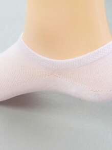 10/20 Pairs Multicolor Women's Boat Socks, Summer Thin Breathable Low-Cut Non-Slip No-Slip Heel Invisible Short Socks - Multicolor - View 6