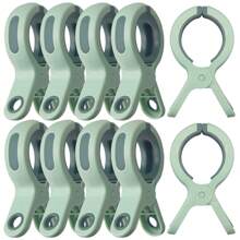 Beach Towel Clips For Beach Chair 10 Packs Towel Clips For Chairs Cruise Pool, Beach Cruise Essentials Must Haves - Multicolor - View 14