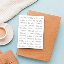 2 张星级评分计划贴纸、图书评分计划贴纸、图书评论贴纸、阅读贴纸、书籍礼物、书迷的圣诞礼物 - 彩色 - 查看 3