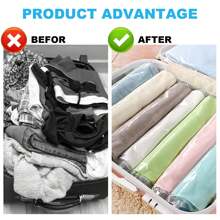 24 Pack Travel Compression Storage Bags, Multiple Sizes Roll Up Vacuum Storage Bags Hand Roll Durable Space Saver Bags For Clothes Clothing Travel Accessories Backpack Suitcase Organizer Compression Bags For Travel, Camping Essentials, Luggage Packing Organiser Vacuum Seal Bags For Clothing Back To School Travel Moving Must Have