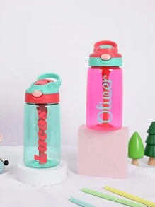 Personalized Name Water Bottles, Water Bottles, Party Favors, Sports Water Bottles, Cups, Custom Names Water Bottle, Personalized Name 17Oz Bottle, Personalized, Sippy Cups, Party Favors, Party, Favors Birthday, Home Refresh,Home & Living,Christmas Home Atmosphere,Souvenirs - Multicolor - View 3