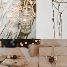 2 Rolls 2mm Strong Jute Garden Twine, 100m/328ft Length, Brown Color, Versatile Rope For Gardening Tomato Climbing Plants Tying, Floral Crafts, Gift Packaging Decoration