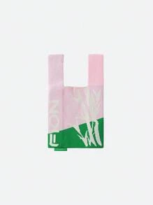Cute Panda Knitting HandBag Tote Bags For Women Knitted Cell Phone Bag - White-pink - View 3