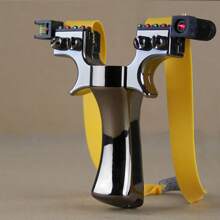 1 件装树脂狩猎射击弹弓高精度户外快压式精密激光弹弓套装 - 彩色 - 查看 11