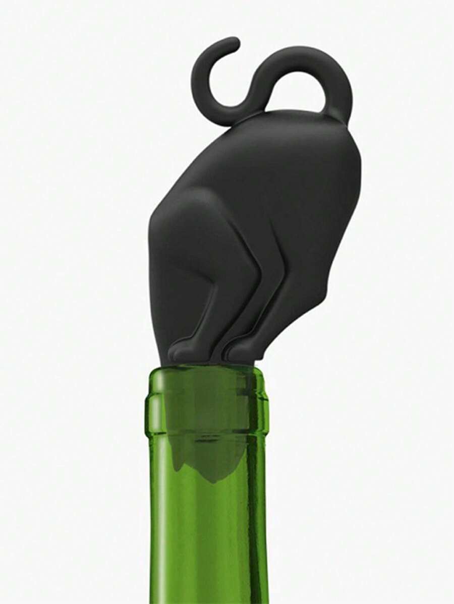 lovely flower 1 pezzo Tappo per vino in forma di gatto in silicone, sigillatore riutilizzabile per bottiglie di birra, utensile per preservare la freschezza per bottiglie di vino