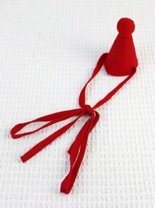 1pc Pet Birthday Set - 1pc Pet Hat And 1pc Slogan Embroidered Pet Bib, Suitable For Cat & Dog Birthday Party