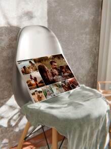 1 pièce Impression de photos personnalisées sur canevas - Impressions sur canevas avec vos photos sur un art mural personnalisé pour la chambre, le salon, le mariage, le bébé, l'animal de compagnie, la famille, l'amour, le couple, l'ami, l'image, la photo, l'art mural encadré