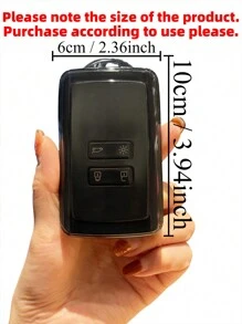 1 Pc 4 Buttons TPU Car Smart Key Case Cover, Fit For Renault Captur Koleos Kadjar Arkana Megane Duster Sandero Accessories, Practical And Convenient - Multicolor - View 11