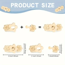 4pcs Figure-Fitting Buttoned Waist Slimmer, No-Poke No-Sew Waist Cinchers