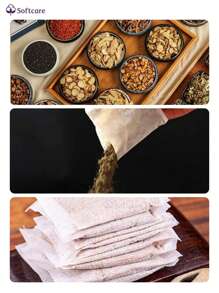 About 30 Pieces Of Foot Bath Powder For Foot Bath, Wormwood Leaf, Ginger, Chinese Herbal Medicine, Safflower, Motherwort, Angelica, Detoxification, Sleep Aid, Health Care, Unisex - Brown - View 9