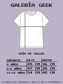 Playera unisex corte recto con estampado de anime p_chan ranma - Blanco - Ver 4