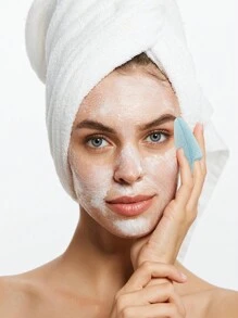 1/3 Stücke Gesichtsreinigungsschwämme für tägliches Peeling, Gesichtsreinigungsschwämme zum Händewaschen in Fingerhandschuh-Stil, entfernen und tiefe Reinigung Peelinghandschuh für Make-up Entfernung & tägliche Hautpflege Gesichtspflege Make-up Pinselreiniger