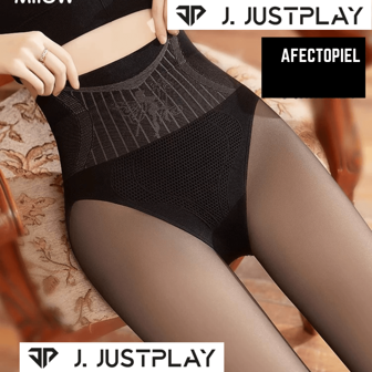 1 PIEZA Malla afelpada leggin termico efecto piel malla termico,CON FAJA