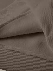 Sudadera con capucha para mujer, sudadera deportiva, manga larga, estampado de oso de dibujos animados, adecuada para otoño e invierno, sencilla y generosa, moda casual - Gris - Ver 6