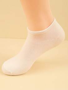10 Pairs Multicolor Summer Women Boat Socks, Thin Breathable Low-Cut Non-Slip Invisible Short Socks - Multicolor - View 4