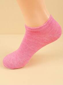 10 Pairs Multicolor Summer Women Boat Socks, Thin Breathable Low-Cut Non-Slip Invisible Short Socks - Multicolor - View 5