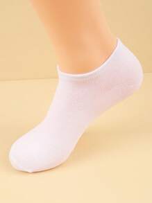 10 Pairs Multicolor Summer Women Boat Socks, Thin Breathable Low-Cut Non-Slip Invisible Short Socks - Multicolor - View 9