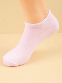 10 Pairs Multicolor Summer Women Boat Socks, Thin Breathable Low-Cut Non-Slip Invisible Short Socks - Multicolor - View 7