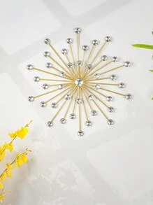 1 件星空墙饰，铁艺壁挂，适用于沙发墙、入口房间、客厅电视背景、现代墙面装饰、家居装饰、房间装饰、墙面装饰 - 金色 - 查看 10