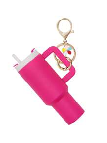 Juego de 1/2/3/5/8 piezas de llavero con mini vaso, lindos encantos con vaso para mujer para bolso, mochila, botella de agua mini - Estilo callejero, multicolor, accesorios del llavero, encantos para bolsos, vasos, 5/3/2/1 llaveros, accesorios para bolsos, encantos para bolsos de mano, caja de almacenamiento de lápiz labial, accesorios para bolsos, llavero de mini vaso, llavero de mini vaso para llavero o bálsamo labial, llavero lindo de vaso