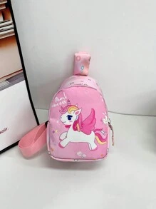 1PC Nhiều loại túi đeo ngực có in nơ, túi đeo chéo màu đen, khóa kéo, thích hợp để cất giữ hàng ngày, du lịch và vui chơi, quà tặng trở lại trường vào đầu mùa tựu trường, túi đeo chéo dung tích lớn. Hướng khóa kéo ngẫu nhiên - Nhiều màu - Xem 16