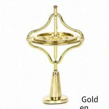 Metal Gyroscope Anti-Gravity Decompression Toy, Rotational Blackmagic Technology Balance Mechanism - Multicolor - View 10