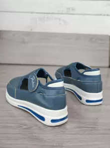 Zapatillas deportivas cruzadas platform de malla para mujer, tacón bajo y fondo plano,nuevas zapatillas casuales de primavera para mujeres,  boca profunda, gruesas y antideslizantes