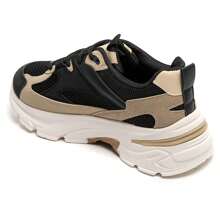 厚底运动鞋，色彩缤纷，设计现代 - 黑色 - 查看 3