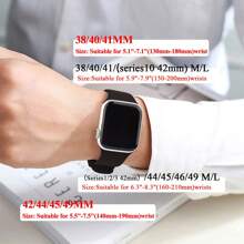 Sport Silicone Band Compatible With Band 40mm 38mm 41mm 44mm 45mm 46mm 42mm 49mm M/L Women Men, Soft Wristband Waterproof Replacement Sport Strap Compatible With Band Series Ultra 10 9 8 7 6 5 4 3 2 1 SE As A Gift For Students Returning To School - Coffee - View 4
