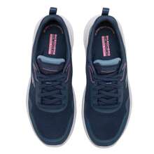 Skechers 女士舒适休闲步行运动鞋，Go Walk Flex 一脚蹬运动鞋 124977-NVLB - 海軍藍色/淺藍色 - 查看 4