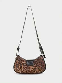 2025 Hot Maillard Style Retro Hot Girl Y2K Leopard Print Ramię Prezent Świąteczny