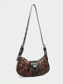 2025 Hot Maillard Style Retro Hot Girl Y2K Leopard Print Ramię Prezent Świąteczny