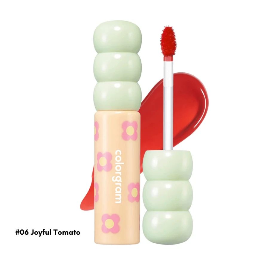 Cologram Fruit Glass Tint, Tinta De Labios De Larga Duración Con Acabado Brillante - 06 Tomato - Ver 1