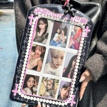 1 个超大照片卡夹，偶像演唱会粉丝见面会海报卡夹，偶像摄影展，K-POP 偶像 A4 照片展示