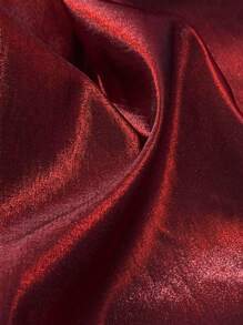 1pc Multicolor Shiny, Smooth Fabric Material, Suitable For Evening Dress, Wedding Dress, Curtain, Tablecloth, Bags, Shoes, Etc.