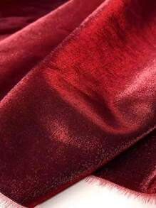 1pc Multicolor Shiny, Smooth Fabric Material, Suitable For Evening Dress, Wedding Dress, Curtain, Tablecloth, Bags, Shoes, Etc.