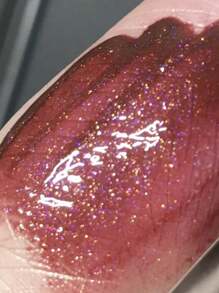 GIRLCULT Unreal 高光泽变色龙液体唇膏 J72 Pillow Talk，油性水钻闪亮唇彩，闪耀金属光泽，持久显色，全息无滑石粉 3.5ml/0.12fl. Oz，礼品装 - J72 Pillow Talk - 查看 5