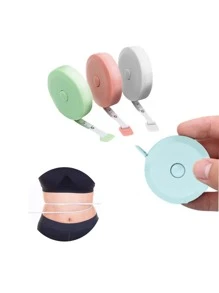 Vmingo Retractable Round Tape Measure Waist Body Sewing 150cm - Blue - View 2