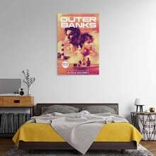 Outer Poster Banks Action-Adventure Mystery Retro TV Series Poster Framed Canvas Poster Built In Wooden Frame Home Bedroom Garage Art Deco - 彩色 - 查看 4