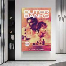 Outer Poster Banks Action-Adventure Mystery Retro TV Series Poster Framed Canvas Poster Built In Wooden Frame Home Bedroom Garage Art Deco - 彩色 - 查看 2