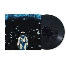 1Pc Of 12 Inch Fake Plastic Records Record Wall Decoration, Dormitory Decoration, Room Decoration Aesthetic Retro, Music Themed Decoration Plastic Vinyl Record, Universal Holiday Decoration, Creative Graffiti Design, Perfect Birthday Gift. Birthday Gifts Graduation - Multicolor - View 15